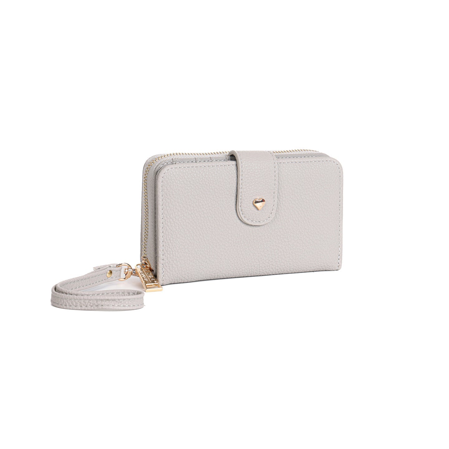 LYDC HEART SHAPE BUTTON SHORT PURSES