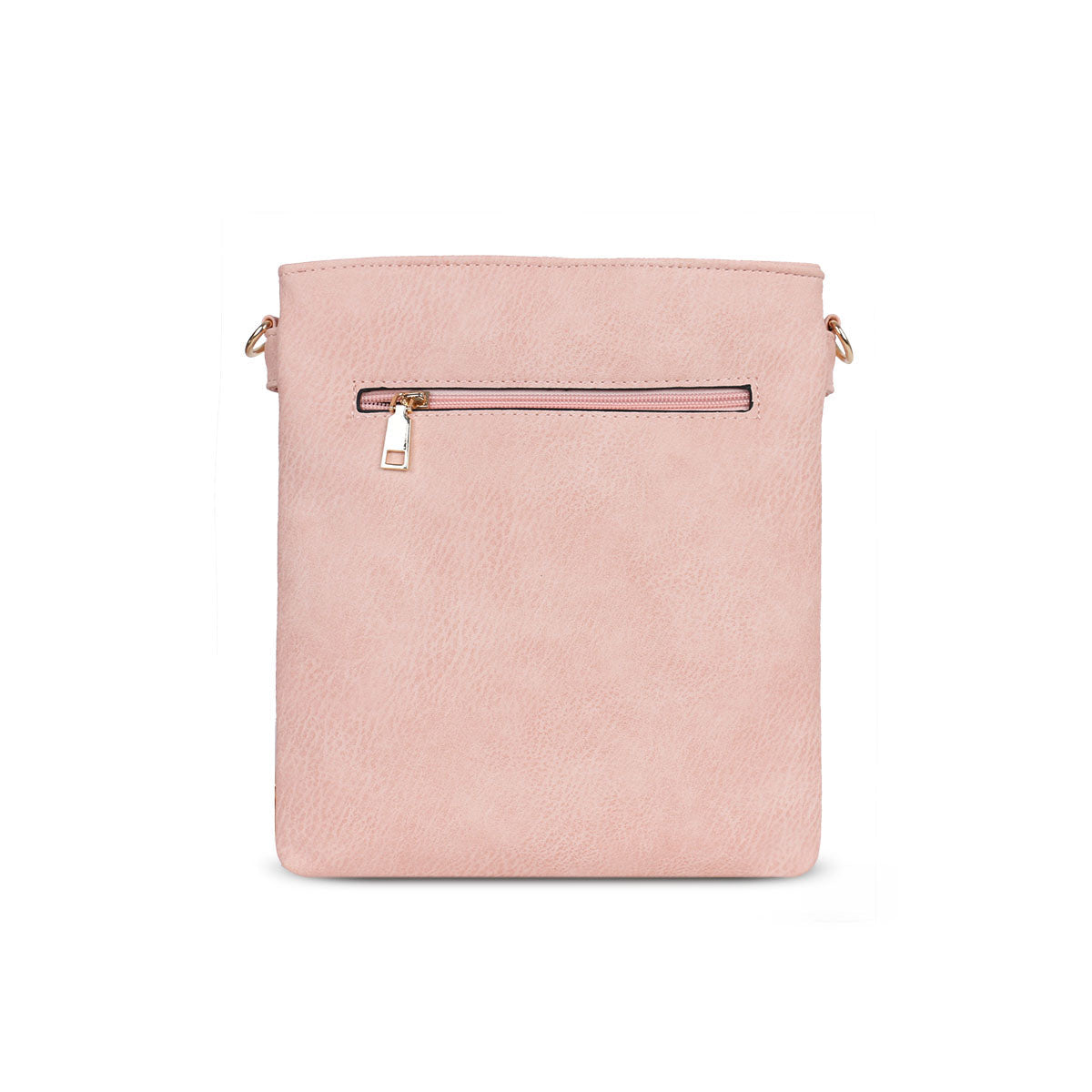 GESSY MULTI-LAYER CROSSBODY BAG IN PINK