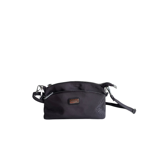 GESSY MULTI-LAYER CROSSBODY BAG IN GREY