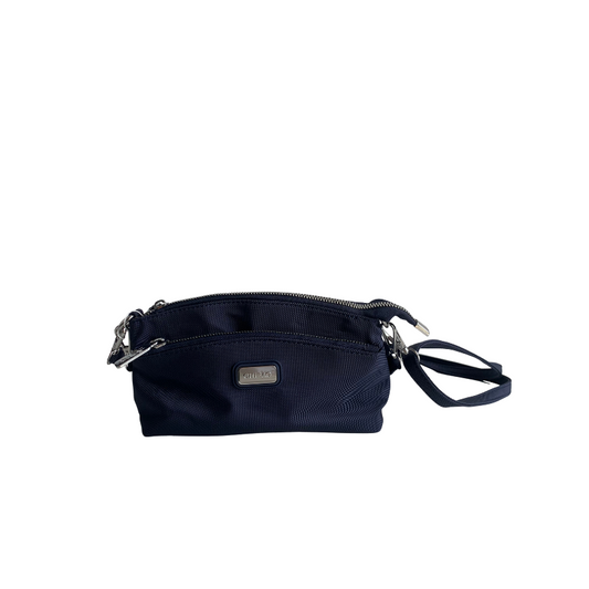 GESSY MULTI-LAYER CROSSBODY BAG IN NAVY