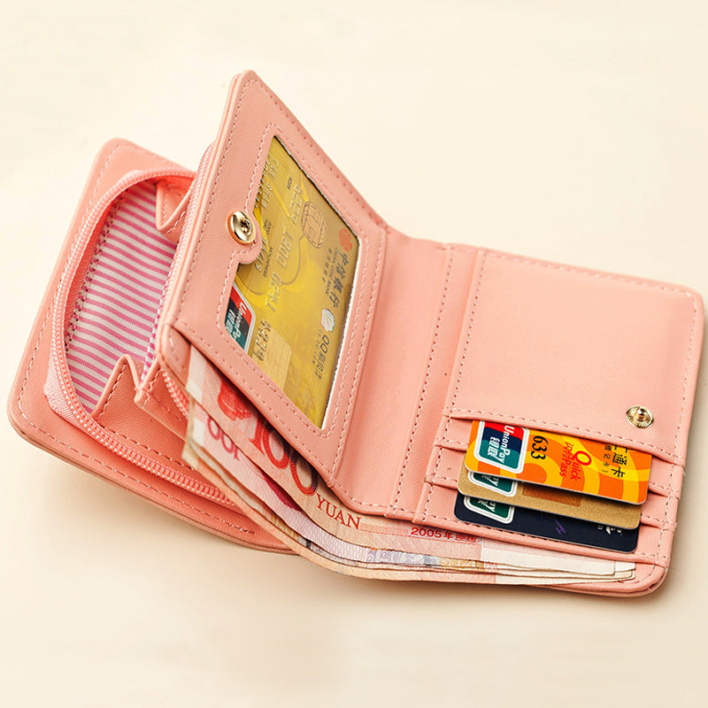 GESSY PINK KITTY WALLET PURSE