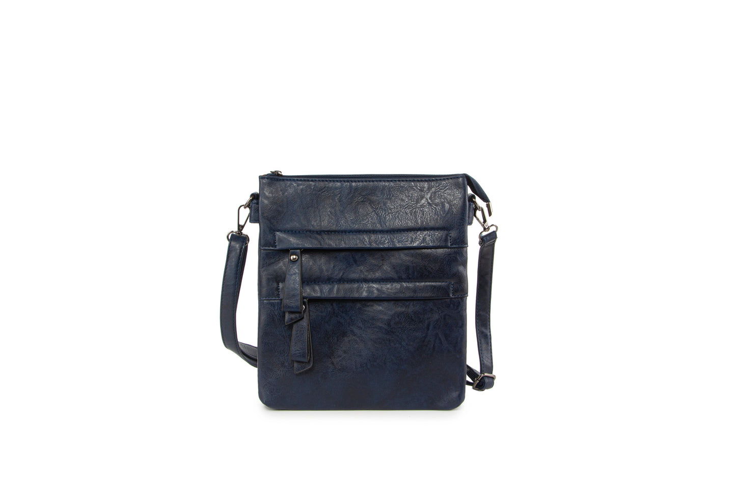 GESSY MULTI-LAYER CROSS BODY BAG IN NAVY