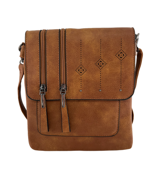 GESSY HANDBAG IN TAN