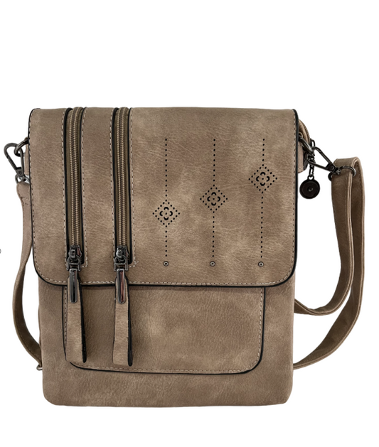 GESSY HANDBAG IN KHAKI