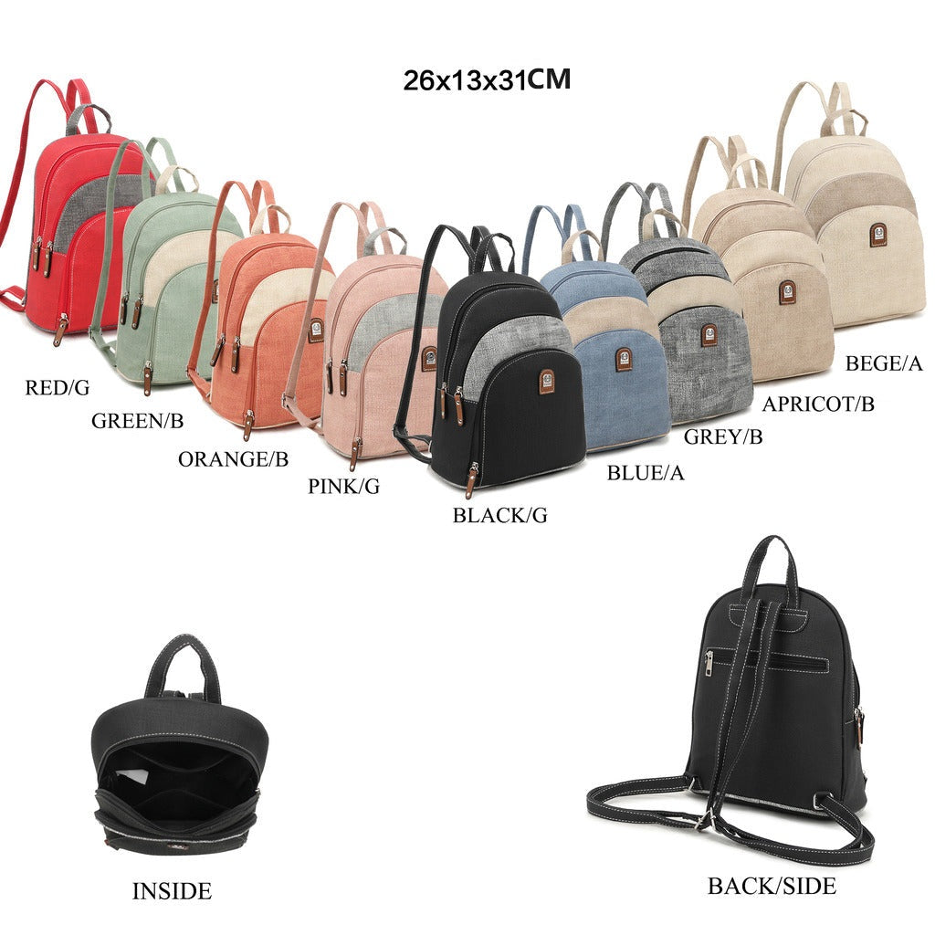 GESSY YOUTHFUL BACKPACK IN APRICOT