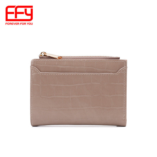 GESSY CARD HOLDER IN BROWN(GREY)