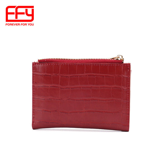 GESSY CARD HOLDER IN RED