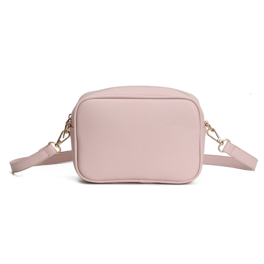 GESSY CAMERA SOLID COLOR CROSS BODY CLUTCH BAG