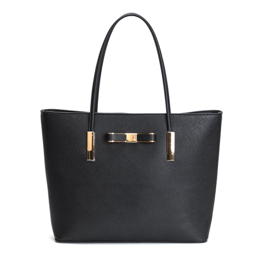 GESSY DECOR DETAILED TOTE BAG