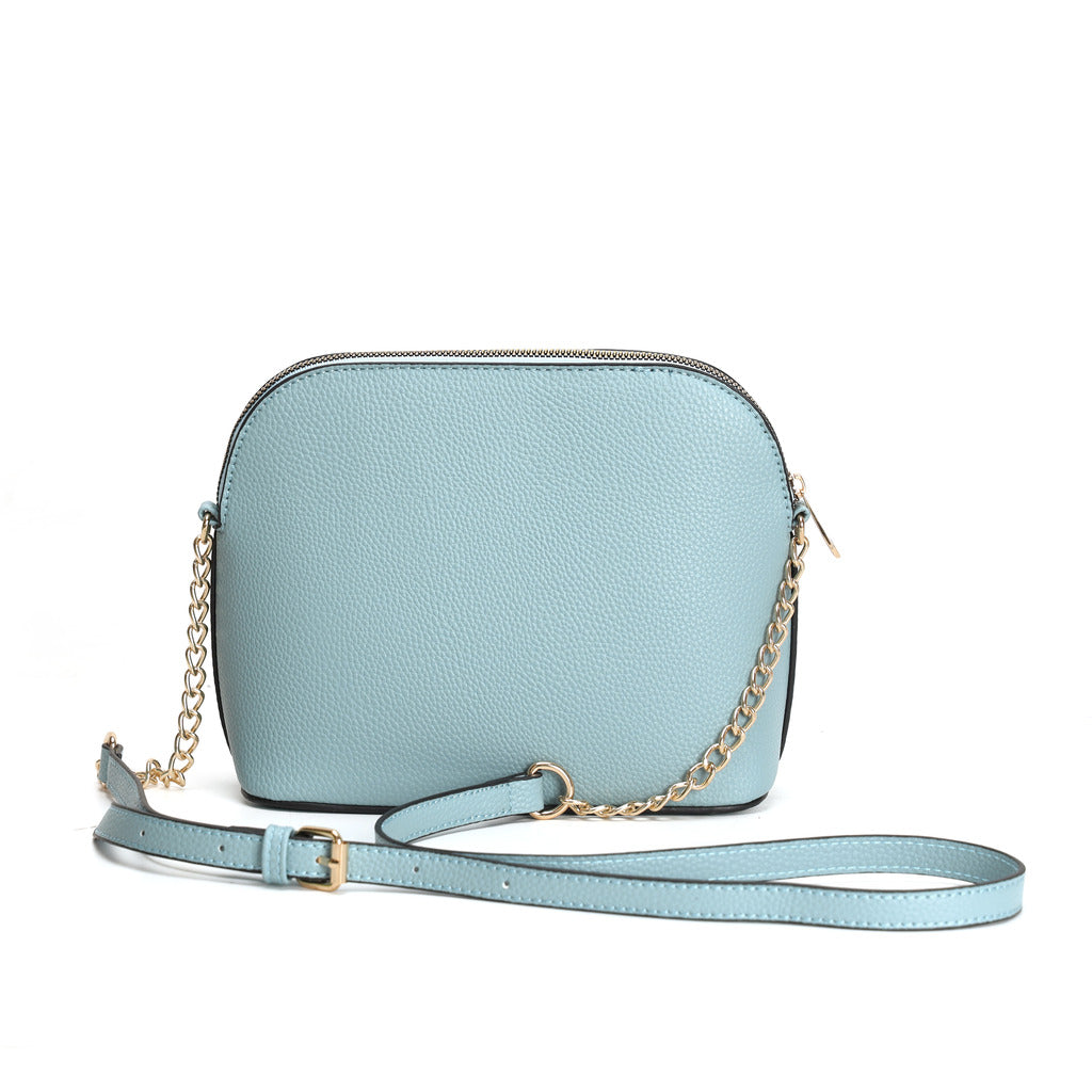 GESSY FRONT BOW TIE DECOR CROSS BODY BAG IN LIGHT BLUE