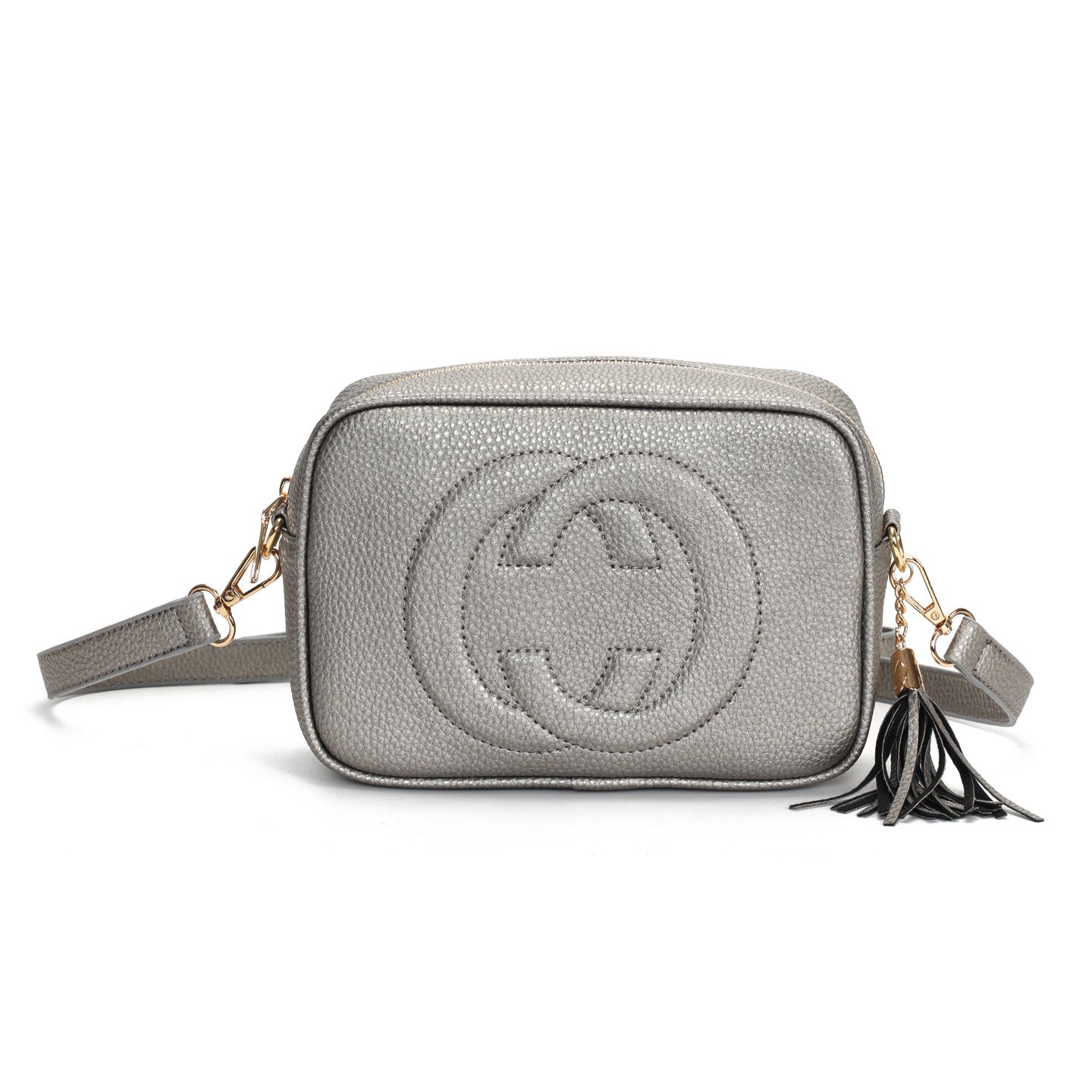 GESSY CAMERA TASSEL CLUTCH HANDBAG