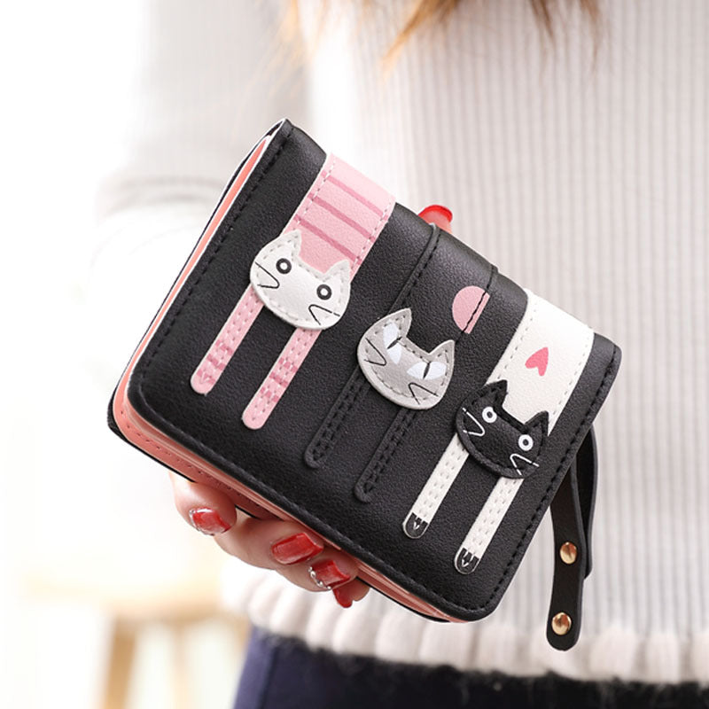 GESSY CUTE KITTY WALLET PURSE