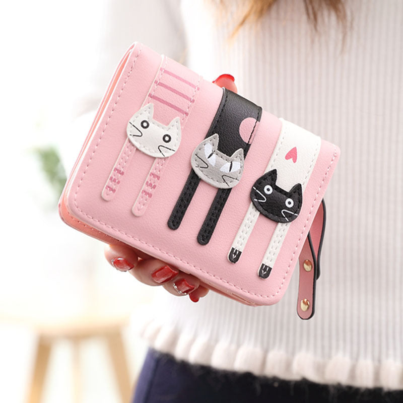 GESSY CUTE KITTY WALLET PURSE