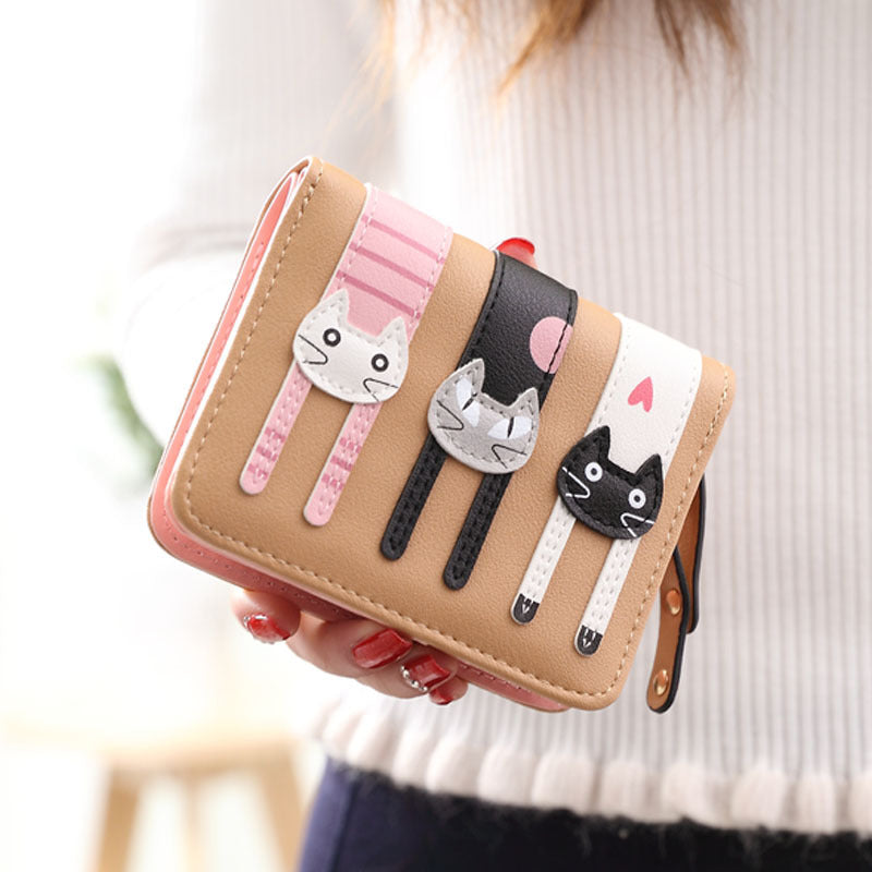 GESSY CUTE KITTY WALLET PURSE