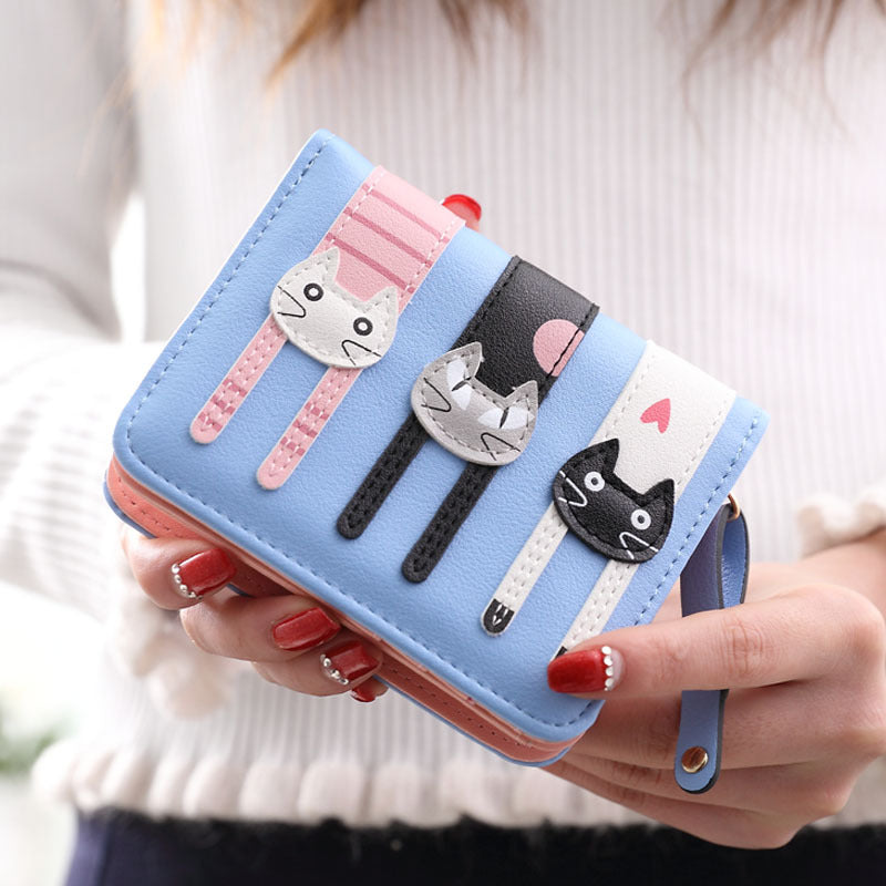 GESSY CUTE KITTY WALLET PURSE