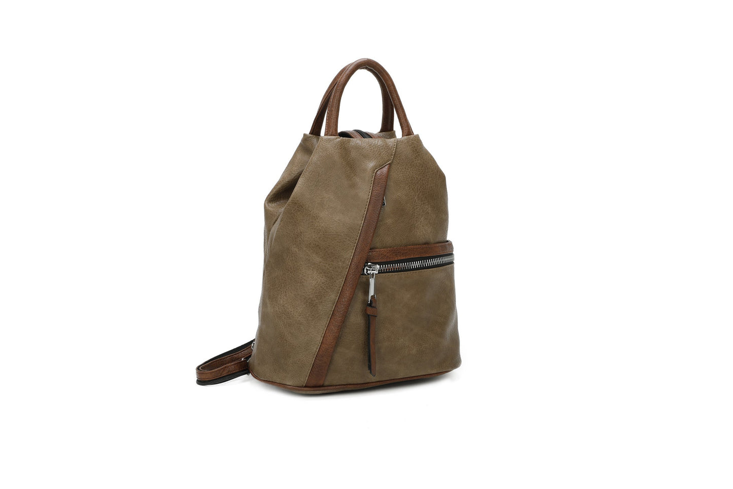 GESSY MEN'S SLANT FRONT ZIP BAG