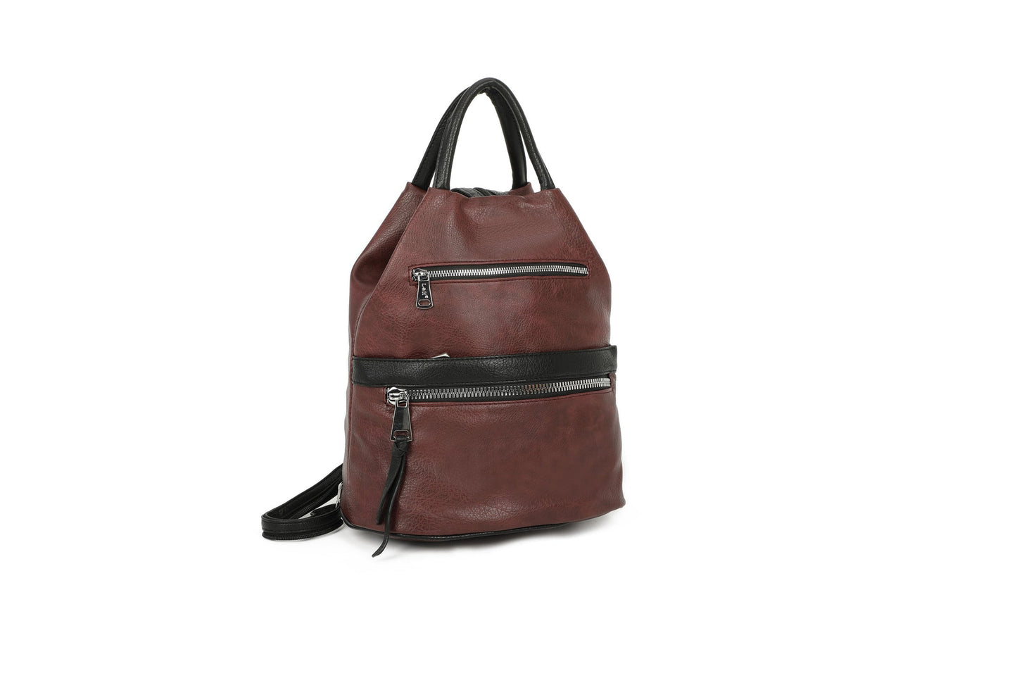 GESSY MEN'S DOUBLE-ROW FRONT ZIP BAG