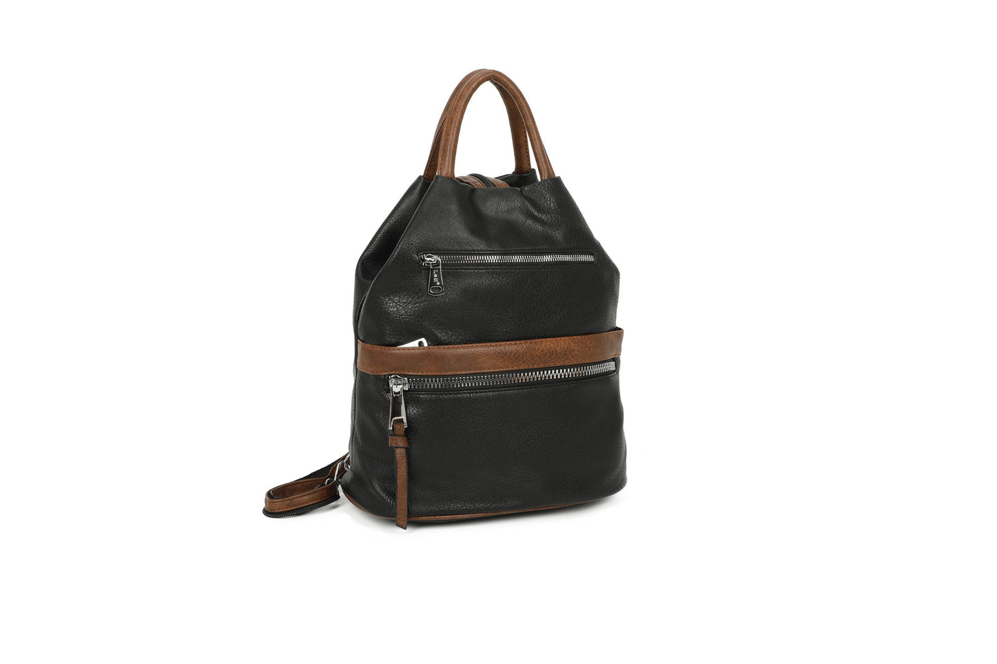 GESSY MEN'S DOUBLE-ROW FRONT ZIP BAG