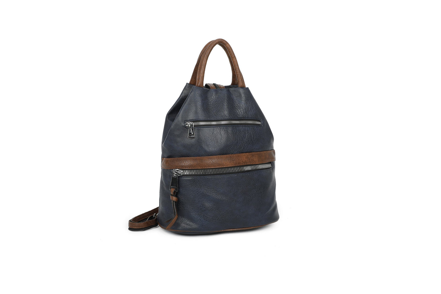 GESSY MEN'S DOUBLE-ROW FRONT ZIP BAG