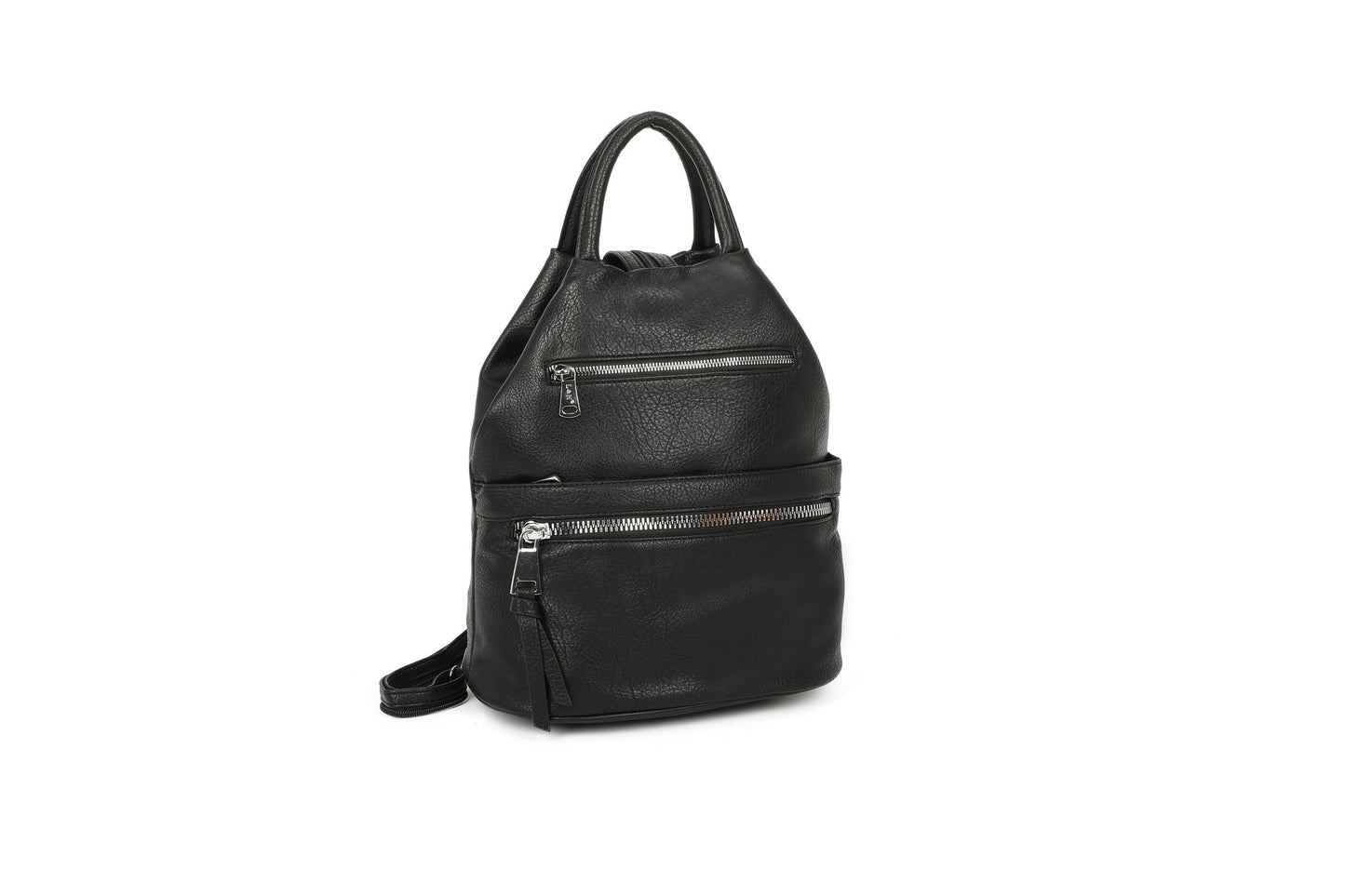 GESSY MEN'S DOUBLE-ROW FRONT ZIP BAG