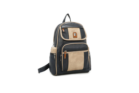 GESSY COLORBLOCK YOUTHFUL BACKPACK IN BLUE