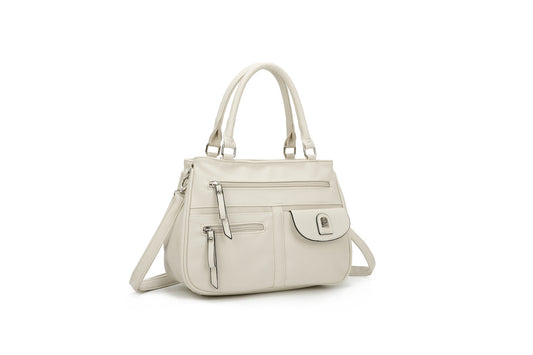 GESSY BUSINESS HANDBAG IN WHITE