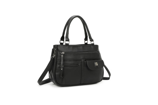 GESSY BUSINESS HANDBAG IN BLACK