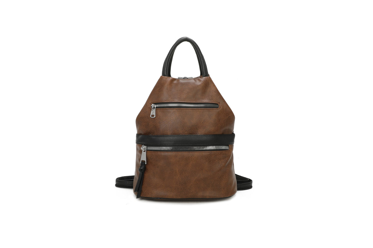 GESSY MEN'S DOUBLE-ROW FRONT ZIP BAG