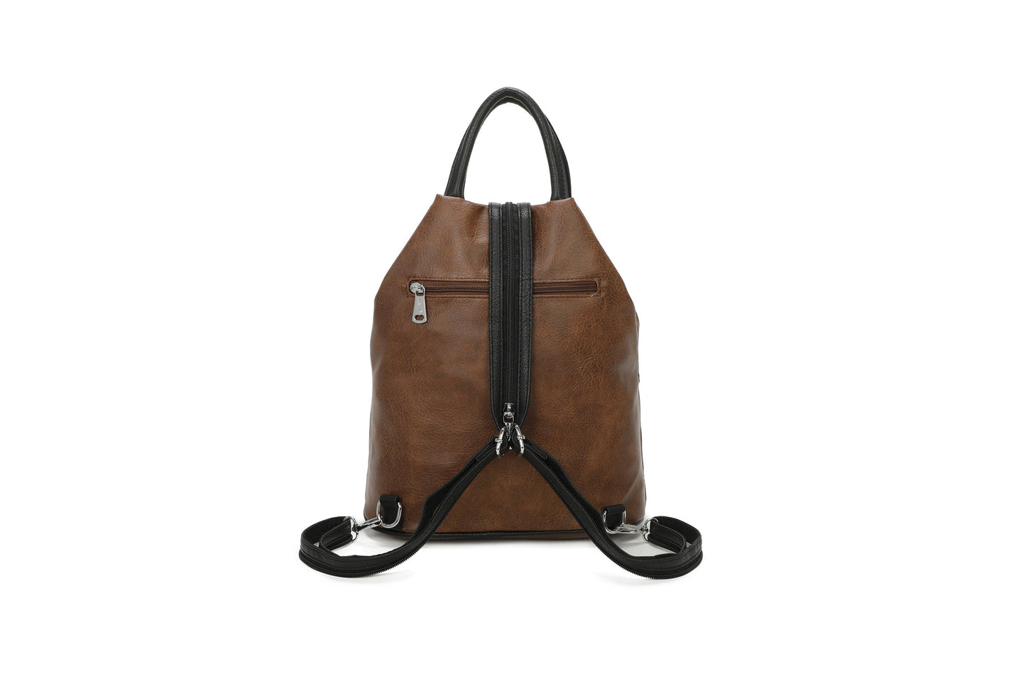 GESSY MEN'S DOUBLE-ROW FRONT ZIP BAG