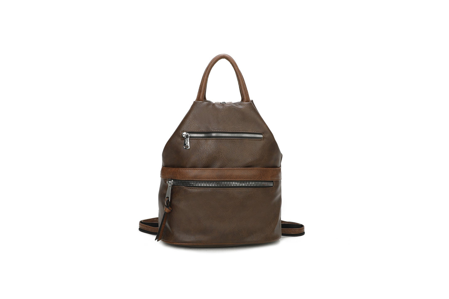 GESSY MEN'S DOUBLE-ROW FRONT ZIP BAG