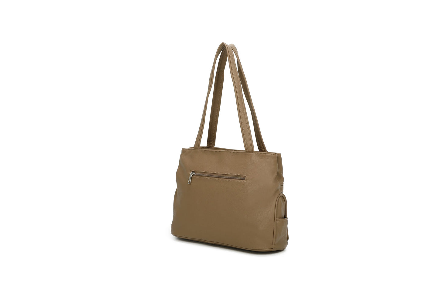 GESSY LARGE CAPACITY BUSINESS HANDBAG IN APRICOT