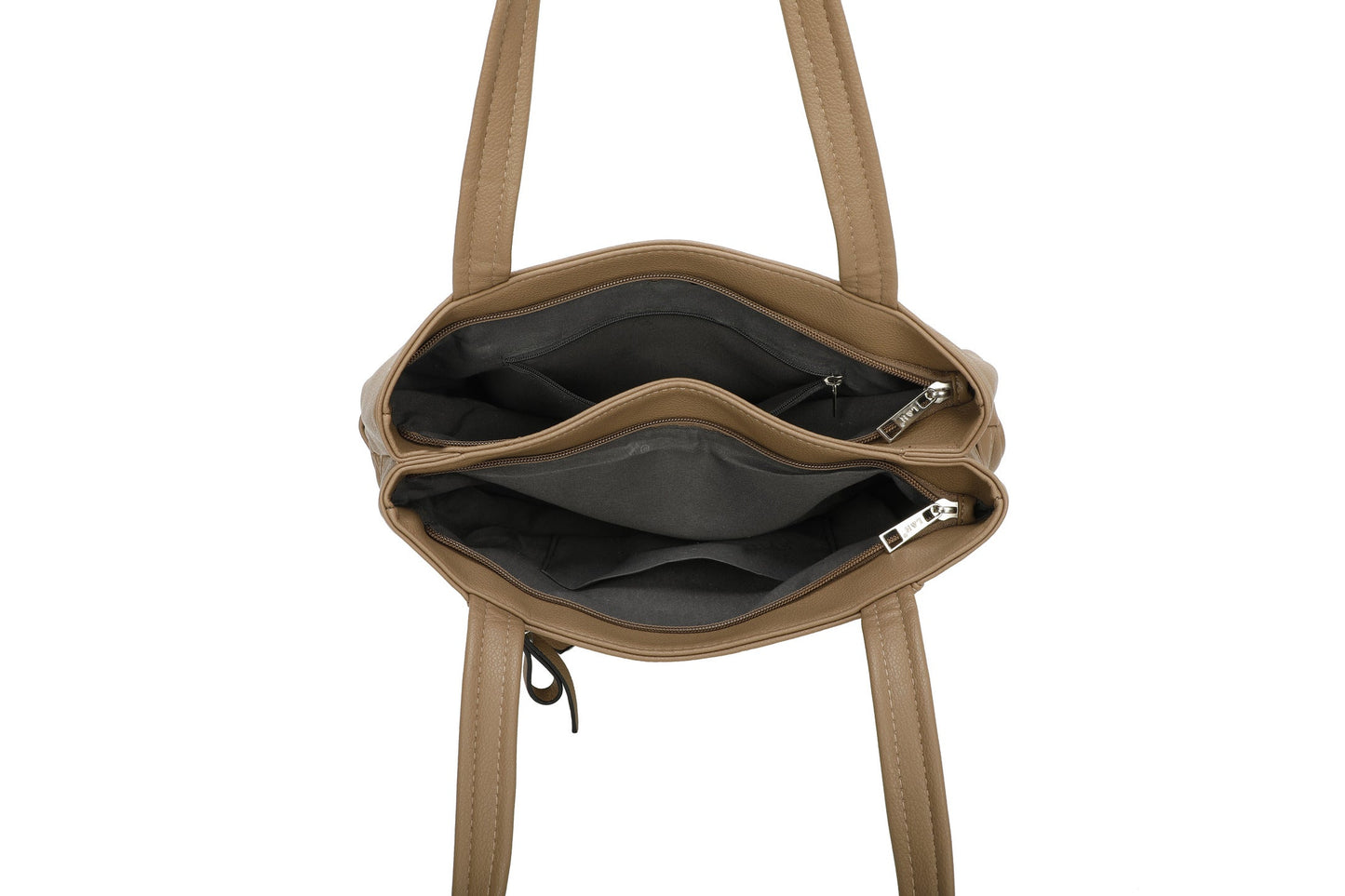 GESSY LARGE CAPACITY BUSINESS HANDBAG IN APRICOT