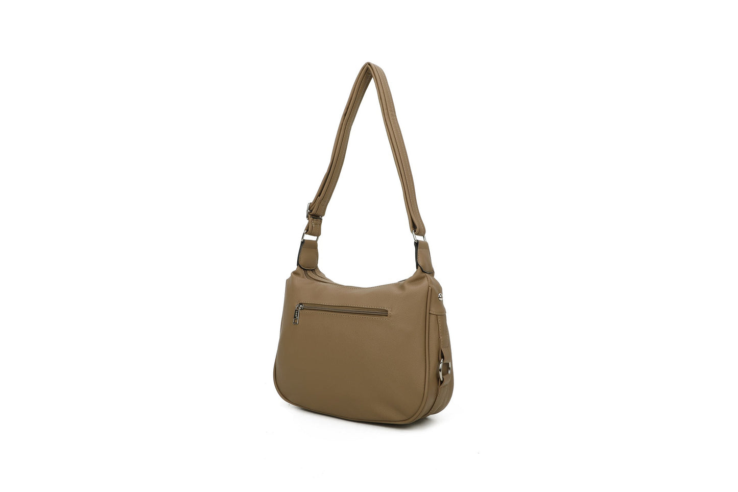 GESSY ZIP CROSSBODY BAG IN APRICOT