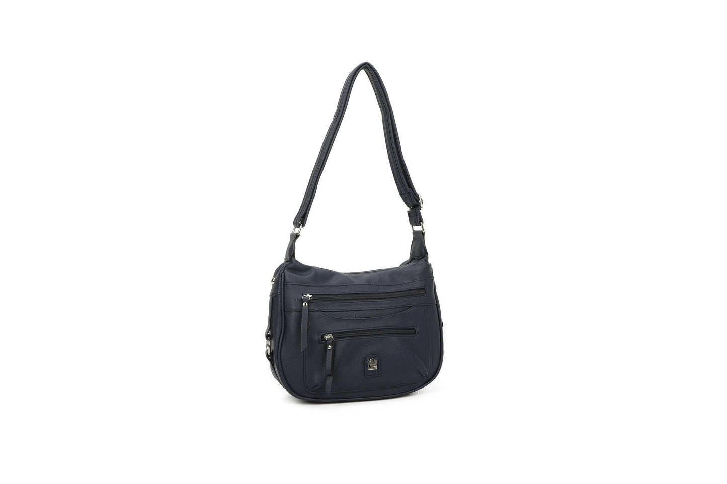 GESSY ZIP CROSSBODY BAG IN BLUE