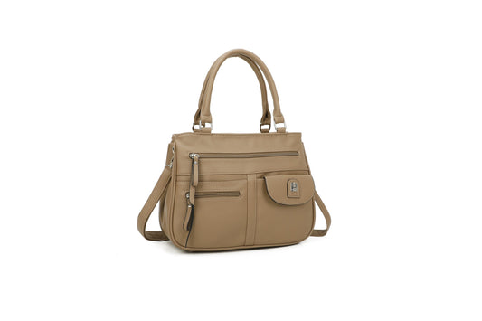 GESSY BUSINESS HANDBAG IN APRICOT