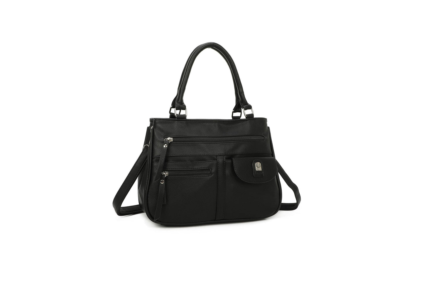 GESSY BUSINESS HANDBAG IN BLACK