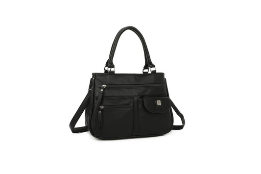 GESSY BUSINESS HANDBAG IN BLACK