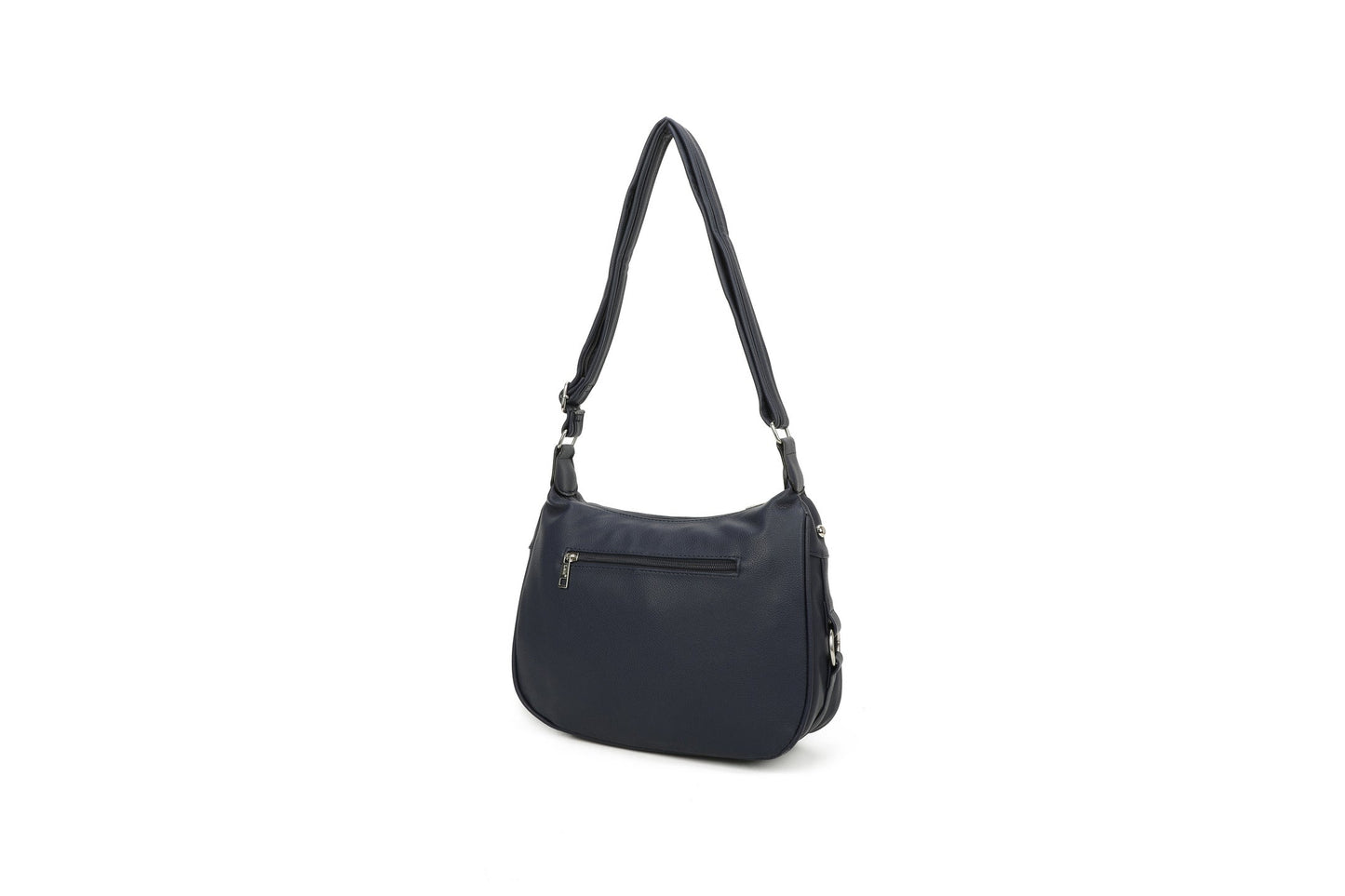 GESSY PU LEATHER CROSSBODY BAG IN BLUE
