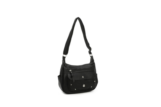 GESSY BUSINESS HANDBAG IN BLACK