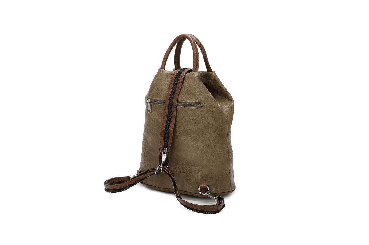 GESSY MEN'S SLANT FRONT ZIP BAG