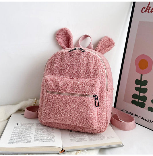 GESSY FURRT BACKPACK IN PINK