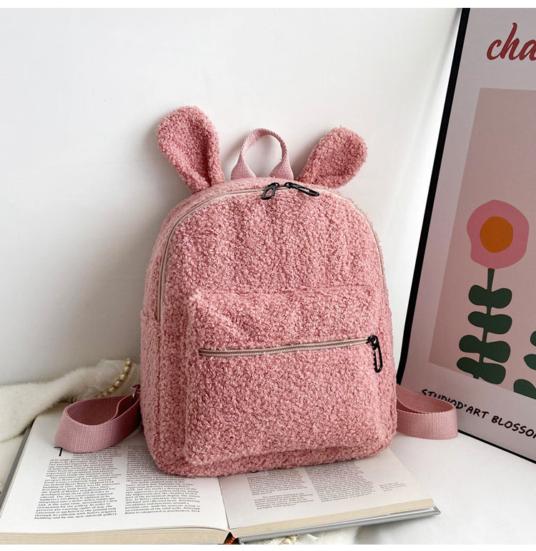 GESSY FURRT BACKPACK IN PINK