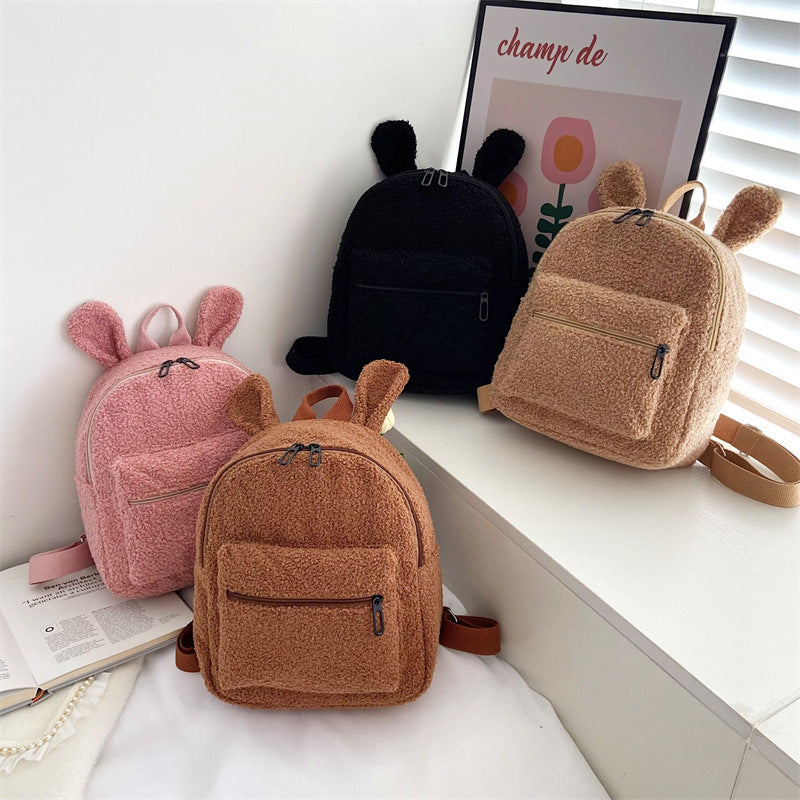GESSY FURRT BACKPACK IN PINK