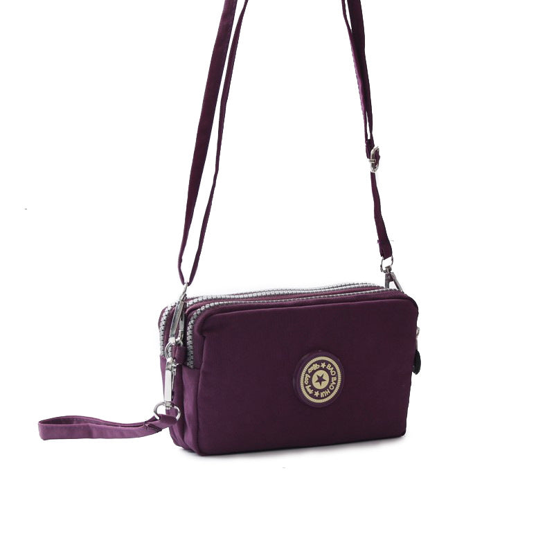 GESSY NYLON CROSSBODY BAG MULTIPLE PATTERNS