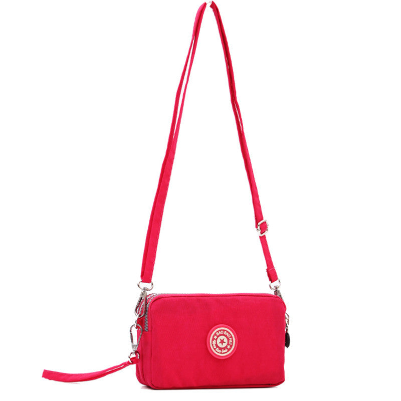 GESSY NYLON CROSSBODY BAG MULTIPLE PATTERNS