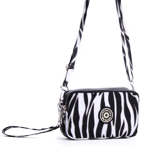 GESSY NYLON CROSSBODY BAG MULTIPLE PATTERNS