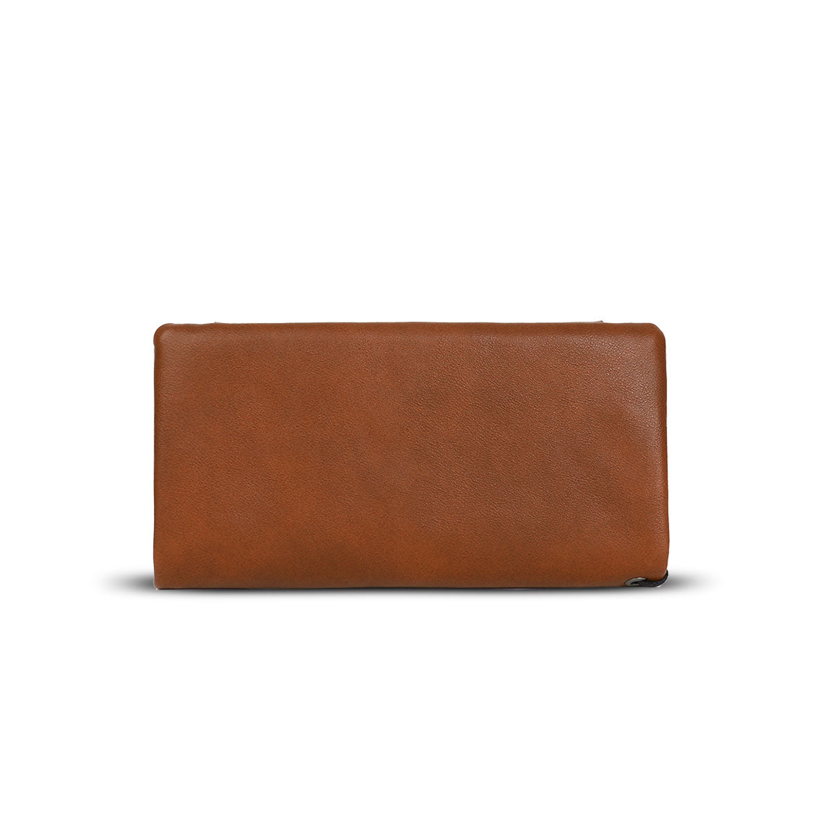 GESSY RECTANGULAR PURSE WITH LANYARD IN BROWN