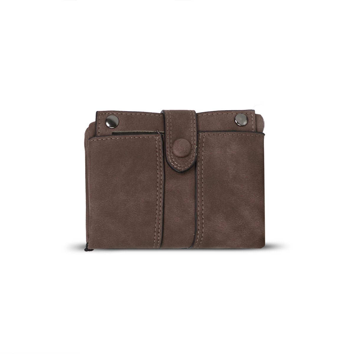 GESSY MULTIFUCTIONAL PURSE WITH CARD HOLDER IN COFFEE