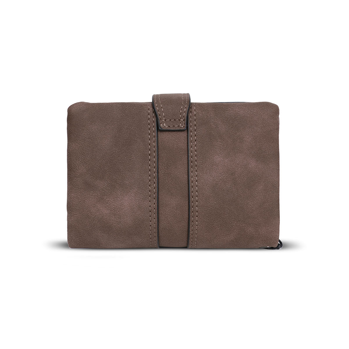 GESSY MULTIFUCTIONAL PURSE WITH CARD HOLDER IN COFFEE