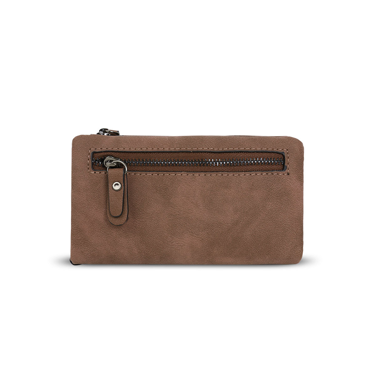 GESSY SHORT PURSE MULTI-LAYER CARD HOLDER IN COFFEE